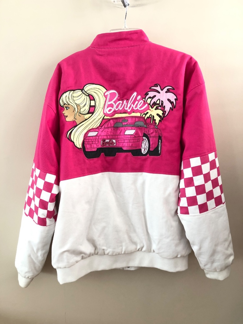 Barbie Checkered Racing Jacket - BoxLunch Exclusive - Picture 4 of 12